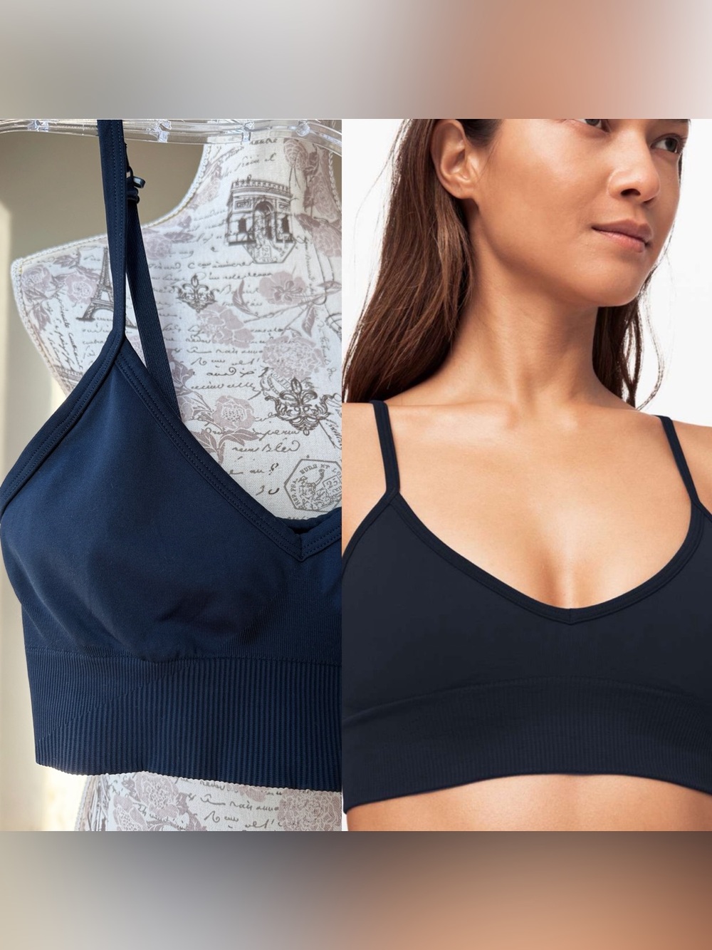 Lululemon Ebb to Street Sports Bra Navy
